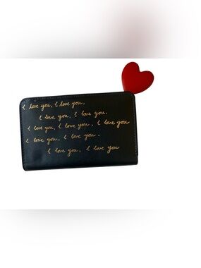 RADLEY LONDON NWOT Black Wallet with Gold Logo